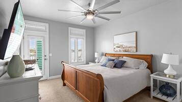 2 bedrooms, bed sheets