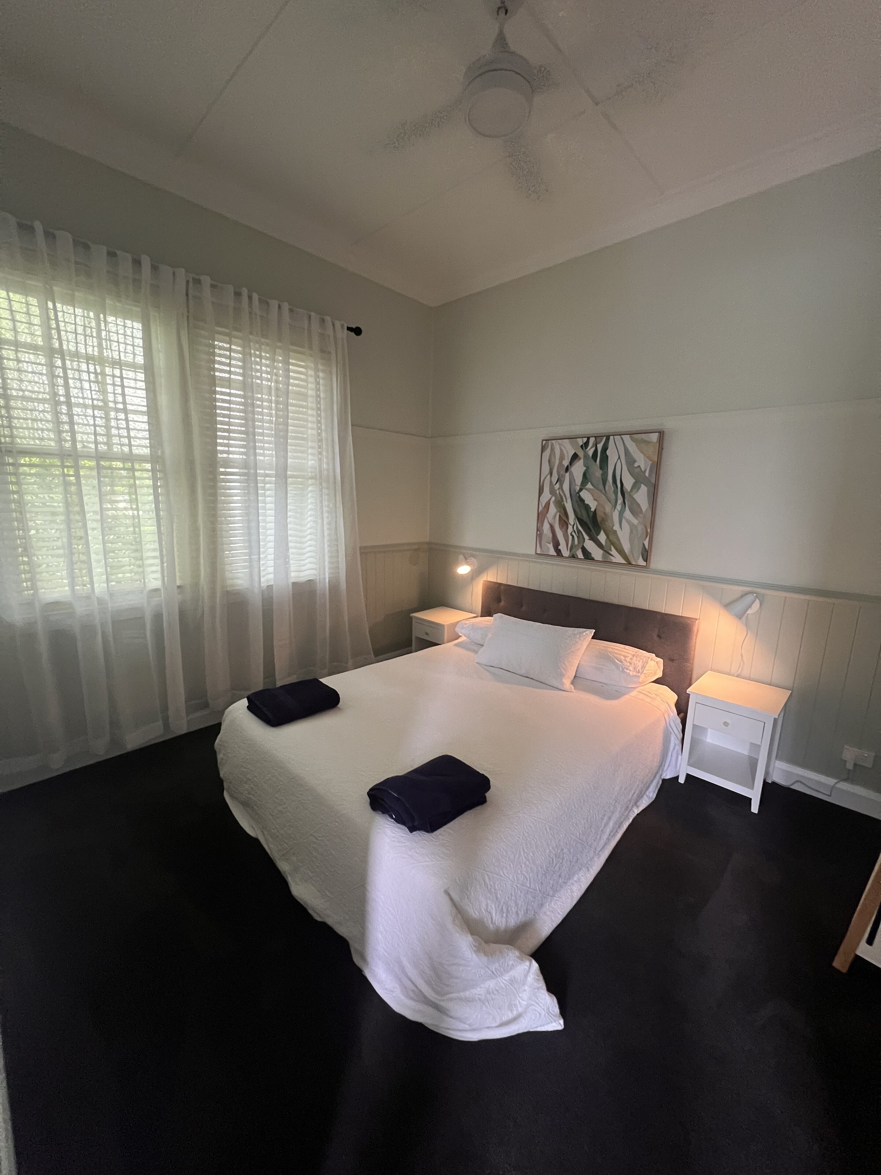 2 bedrooms, iron/ironing board, travel crib, WiFi