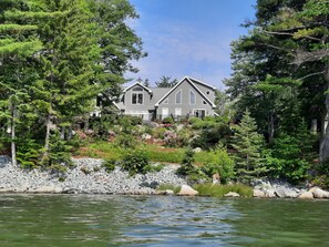 Exterior - Enjoy a secluded shoreline home mid-way between the 2 parts of Acadia Natl Park! (Hancock)