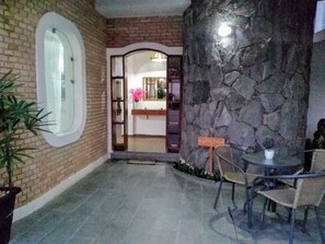 Fachada da propriedade