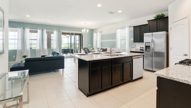 Unclassified image, 1 of 63, button - 5BR Pool Home w Gameroom (Davenport)