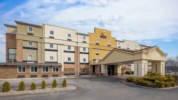 Majoituspaikan julkisivu