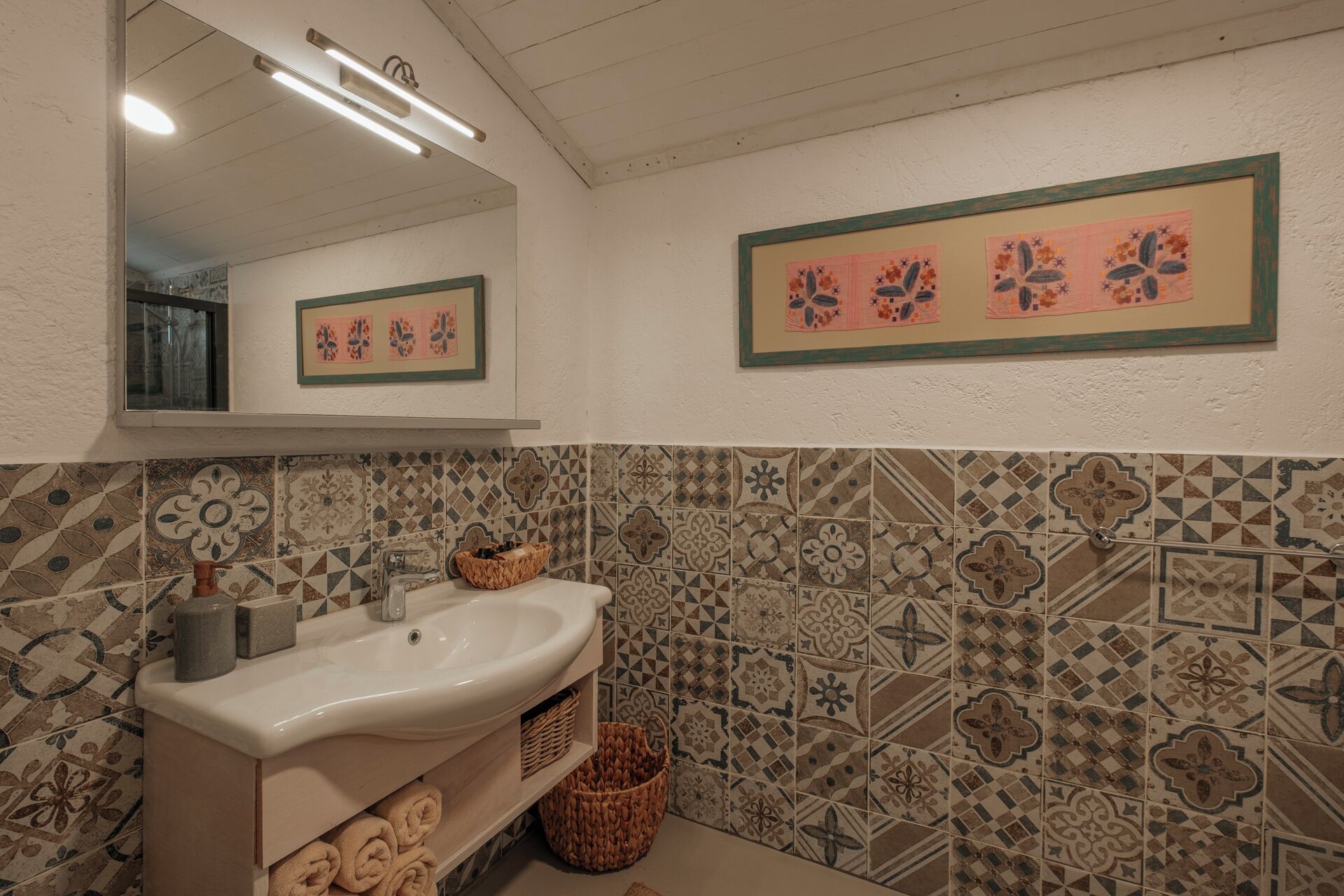 room | bathroom | eco-friendly toiletries, hair dryer, slippers, towels