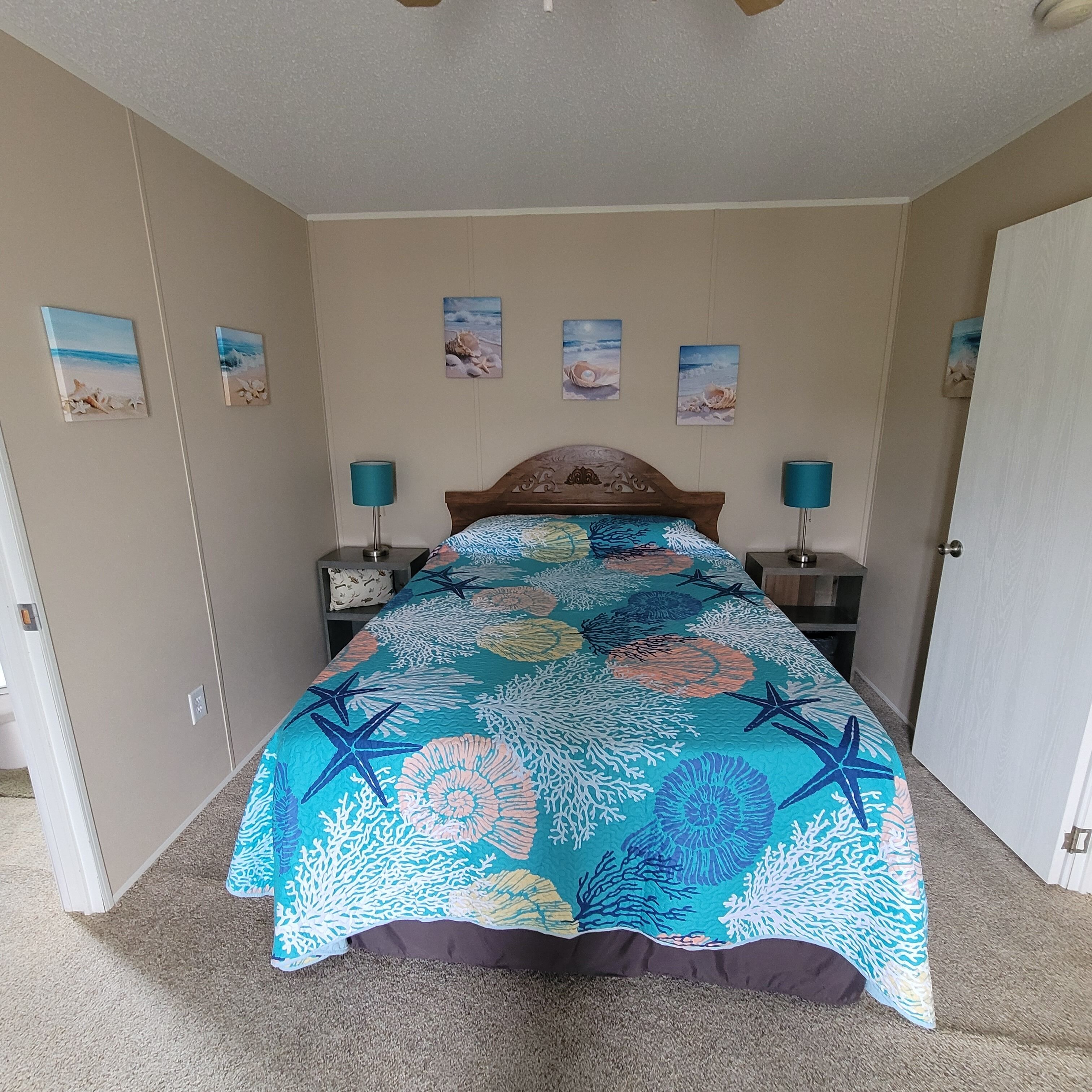 2 bedrooms, iron/ironing board, free WiFi, bed sheets