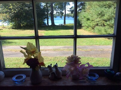 Vacation on a beautiful lake in Maine Convenient location to the coast of Maine.