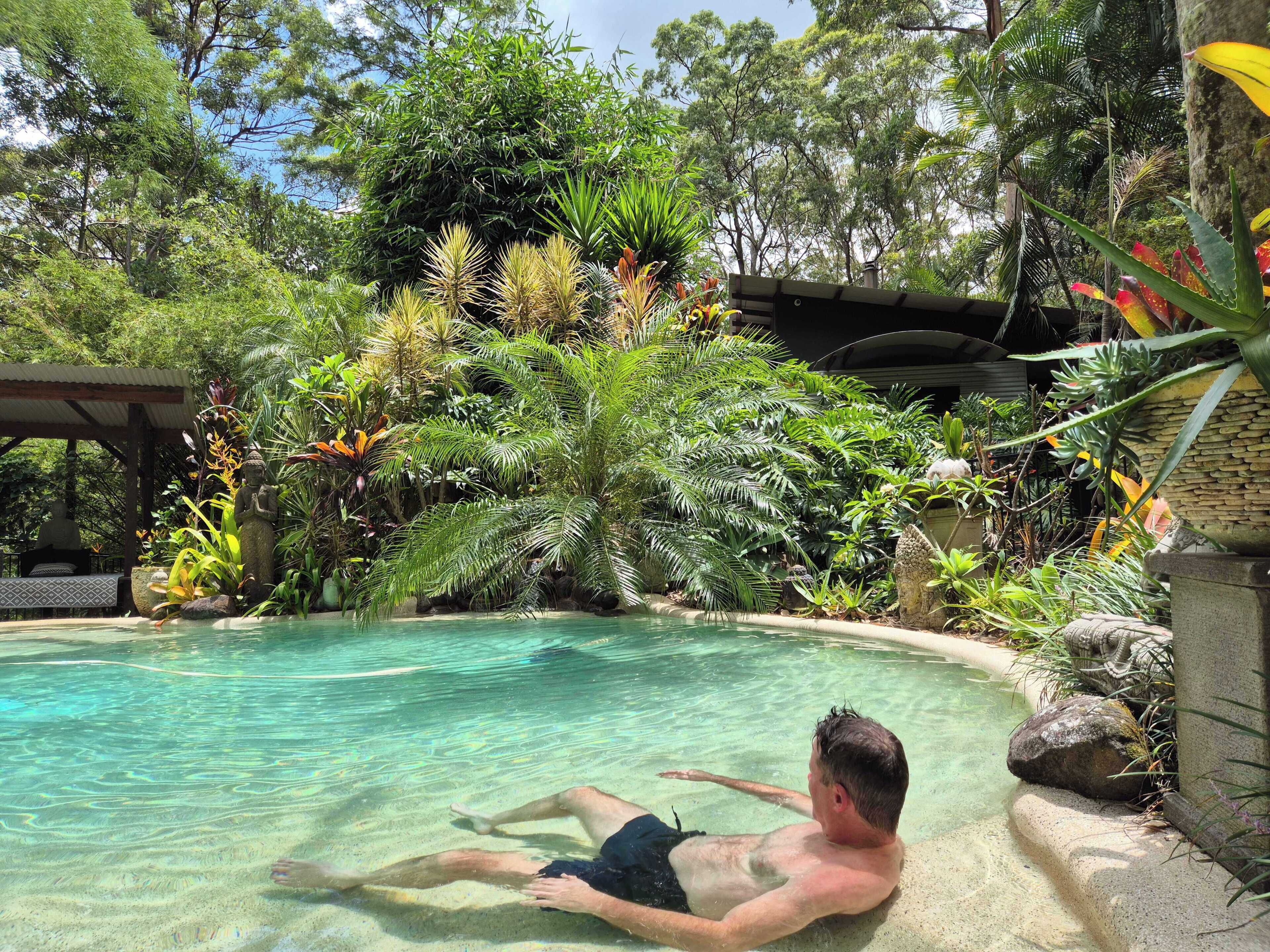 Indoor pool, outdoor pool