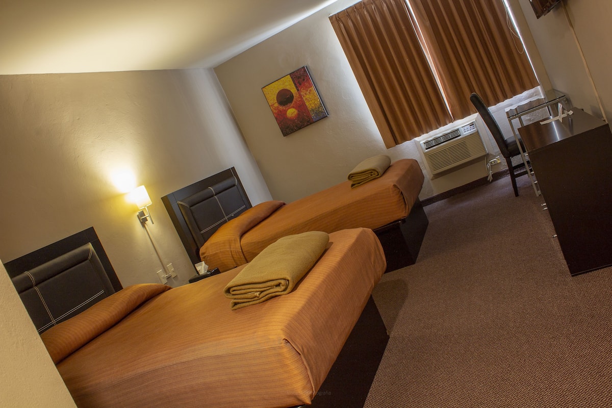 Chambre Confort, 2 lits doubles