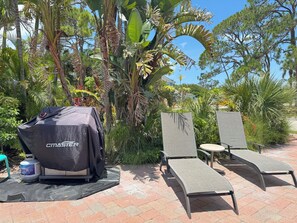 Villa – standard, hageutsikt | Terrasse/patio