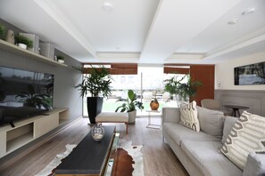 Sala de estar en el lobby