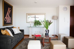 公寓, 1 間臥室 | 客廳 | 平面電視