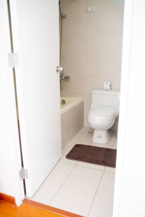 公寓, 1 間臥室 | 浴室 | 吹風機、毛巾、肥皂、洗髮精