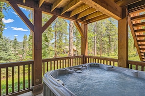Bain à remous extérieur