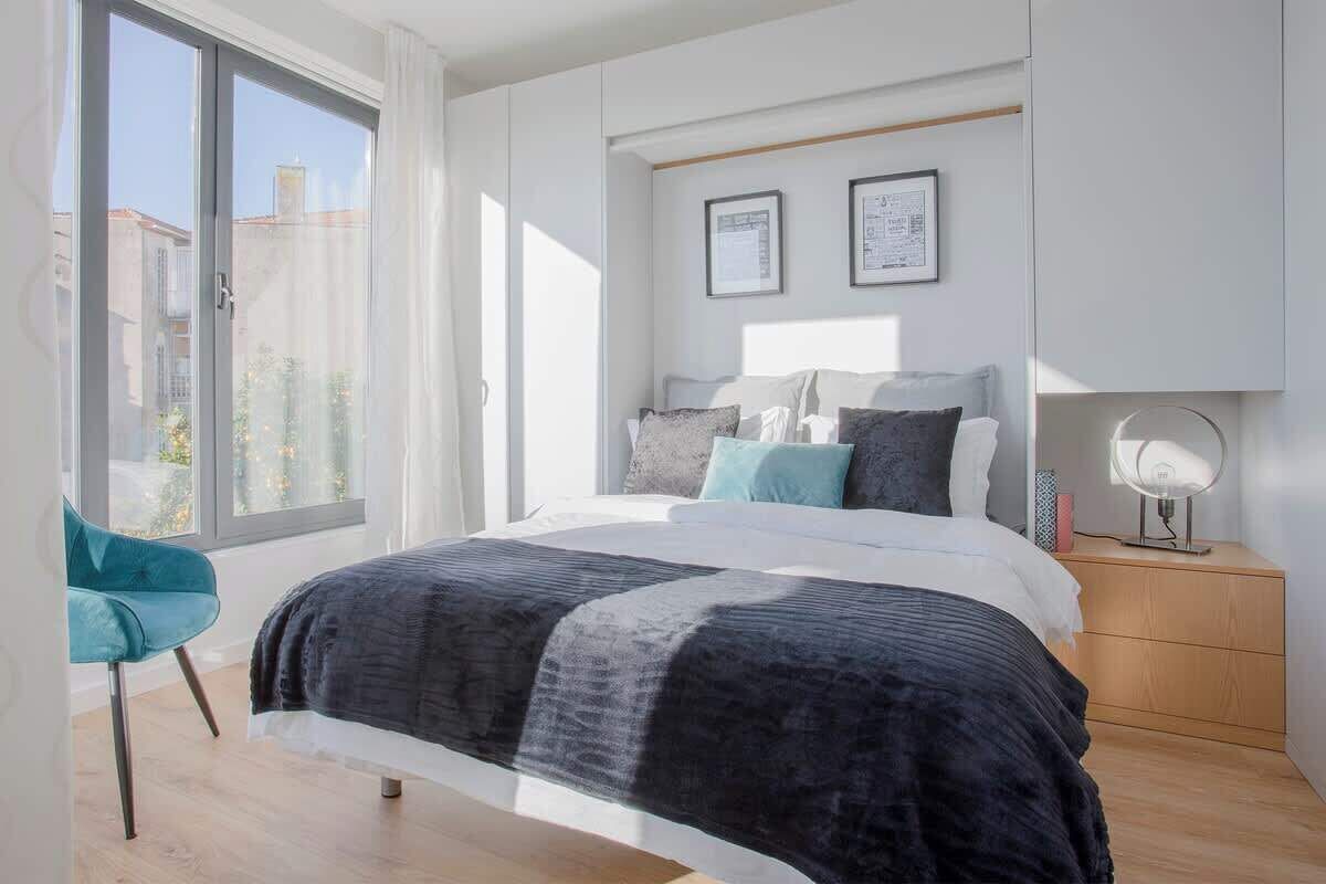 1 chambre, fer et planche à repasser, Wi-Fi, literie fournie