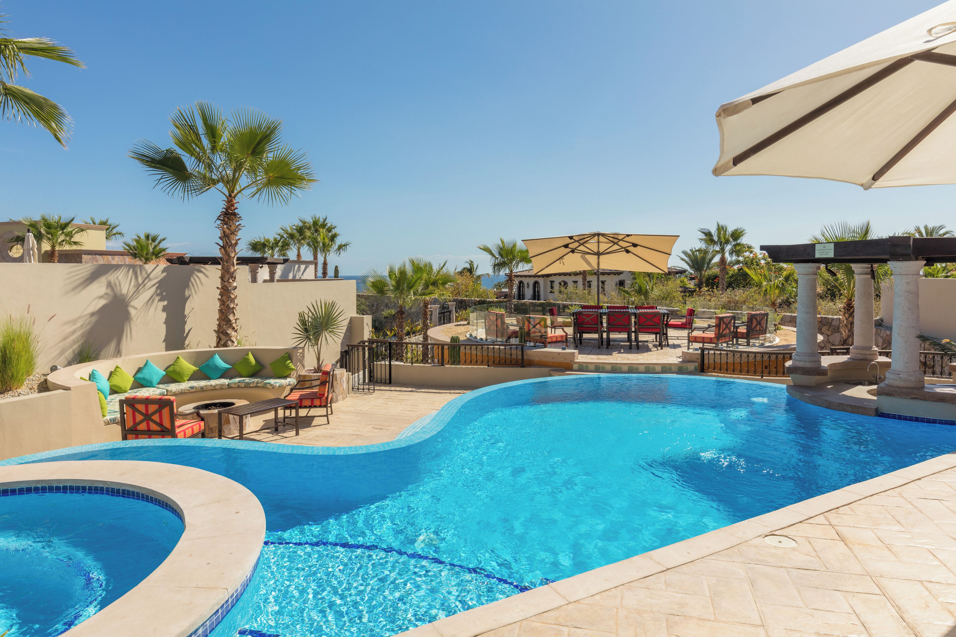 Signature House, 4 Bedrooms, Private Pool, Ocean View | Terrace/patio