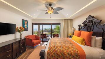 Signature House, 4 Bedrooms, Private Pool, Ocean View | Premium bedding, minibar, in-room safe, individually decorated