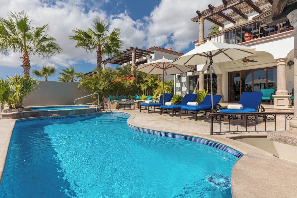 Premium-Haus, 3 Schlafzimmer, eigener Pool, Meerblick | Eigener Pool