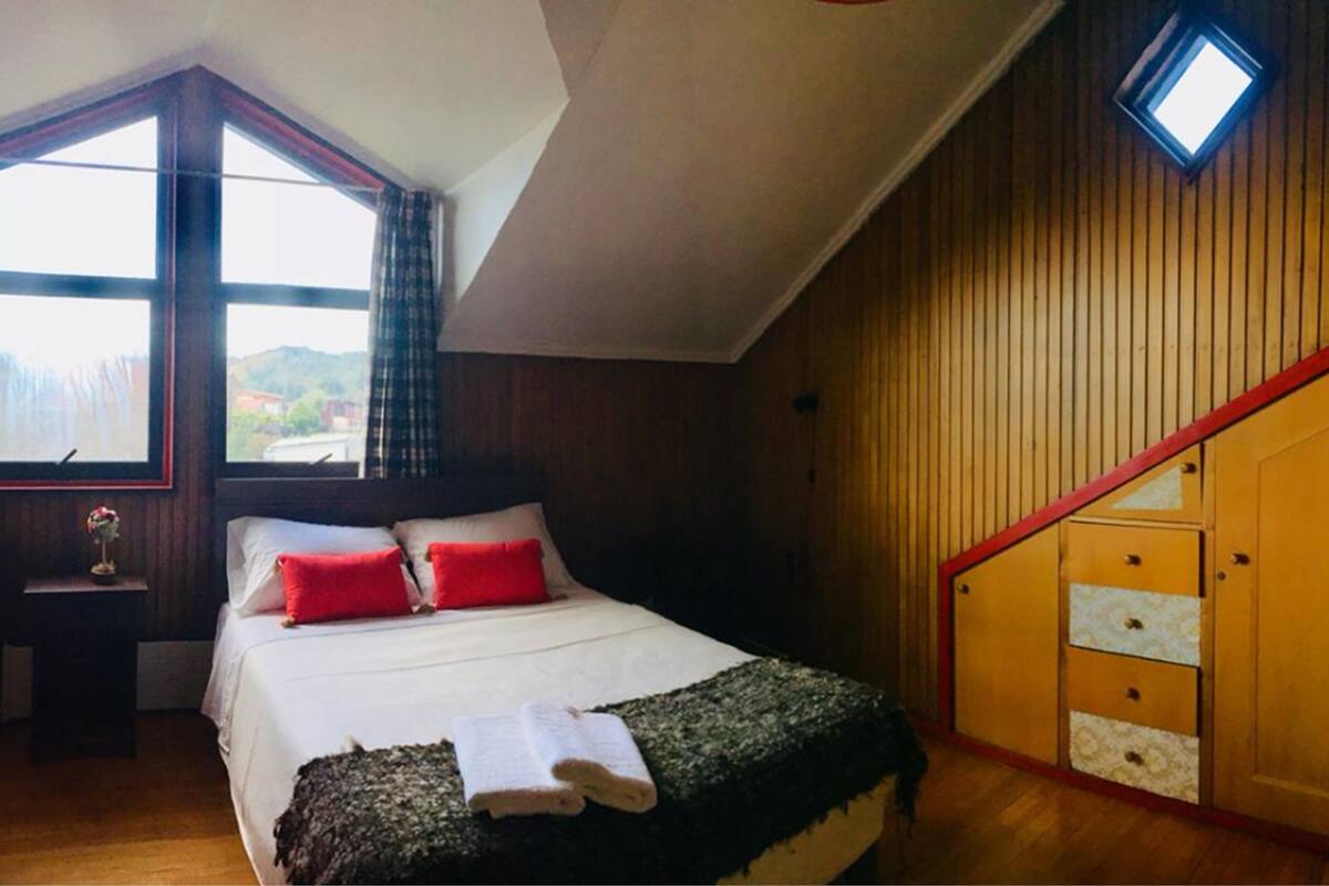 Habitacion Doble con cama matrimonial | Wi-fi percuma, cadar katil 