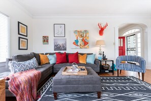 Smart TV, video games, DVD player, books