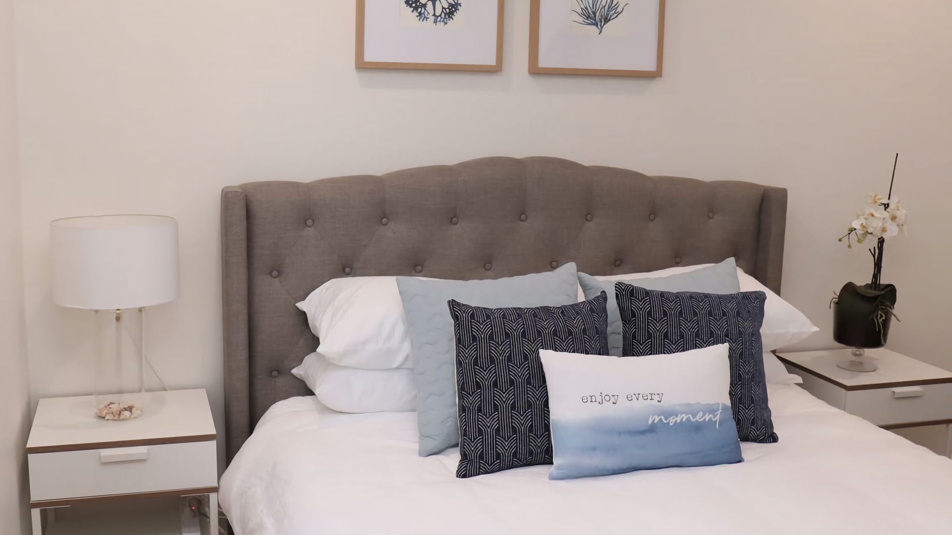 2 dormitorios y ropa de cama