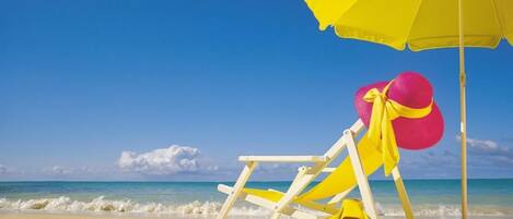 Liggestole, badehåndklæder