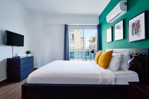 1 slaapkamer, een kluis op de kamer, wifi