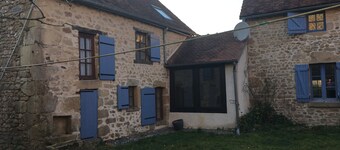 Pretty blue shutters