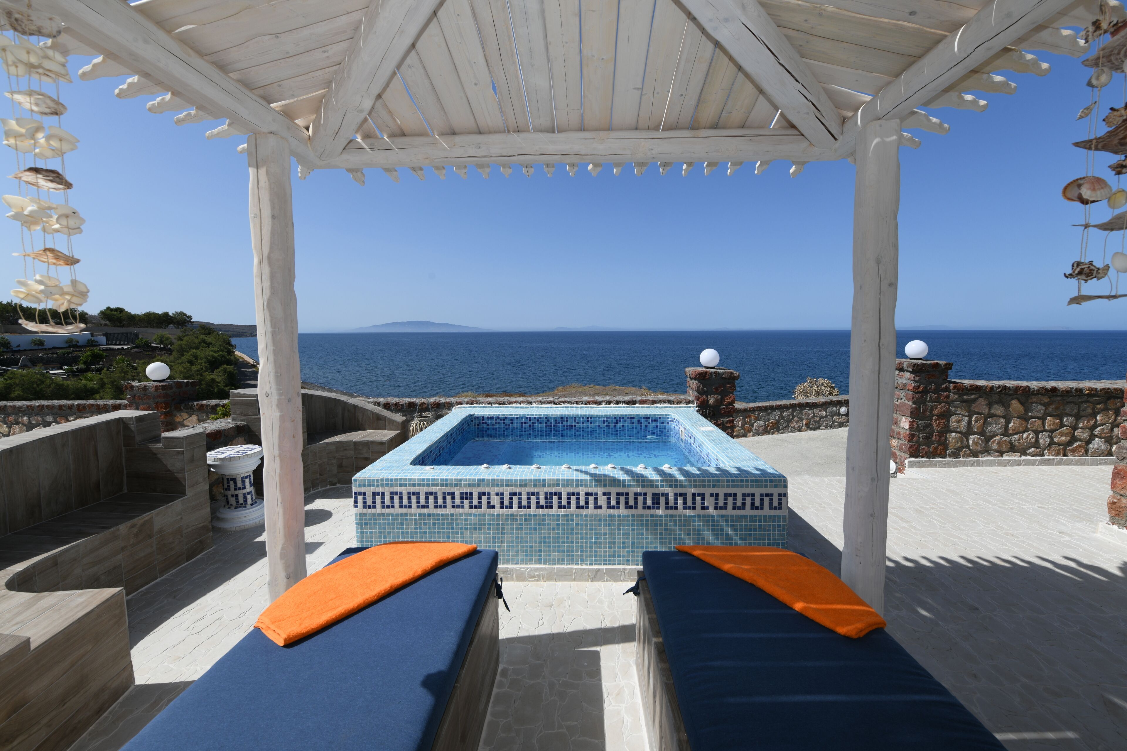 Luxury Seaside Suite with Sea View and Outdoor Jetted Tub | View from room