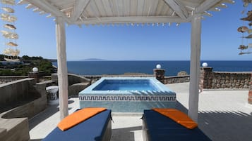 Luxury Seaside Suite with Sea View and Outdoor Jetted Tub | View from room
