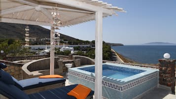 Luxury Seaside Suite | Terrasse/gårdhave