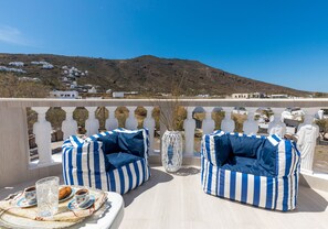 Sunrise, 1 Bedroom, Beach View | Balcony view - Starlight Luxury Seaside Villa & Suites (Santorini)