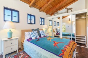 1 bedroom, iron/ironing board, travel crib, WiFi