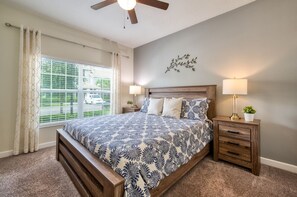 4 bedrooms, iron/ironing board, travel crib, free WiFi