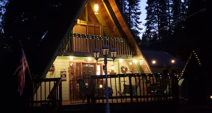 Charme Aframe sur la péninsule du lac Almanor