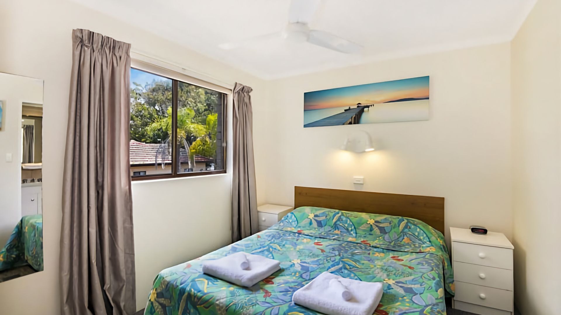 1 bedroom, iron/ironing board