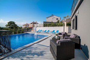Beheizter Pool