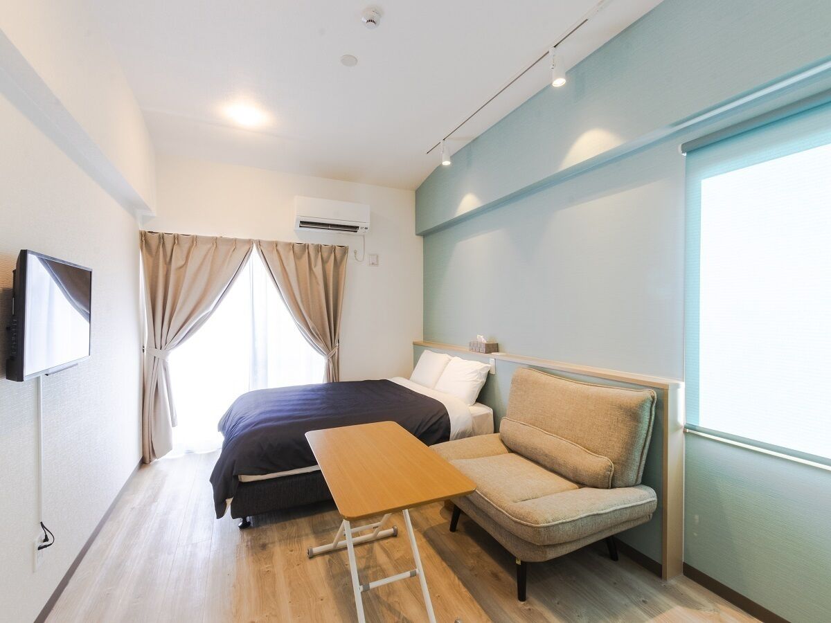 basic double room | blackout curtains, soundproofing, free wifi, bed sheets