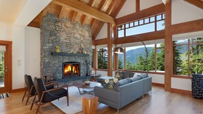 Interior - Alpine home w/ ski access & fireplace (Whistler)