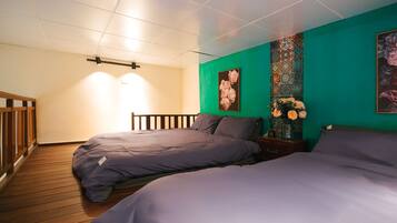 1 bedroom, in-room safe, iron/ironing board, free WiFi