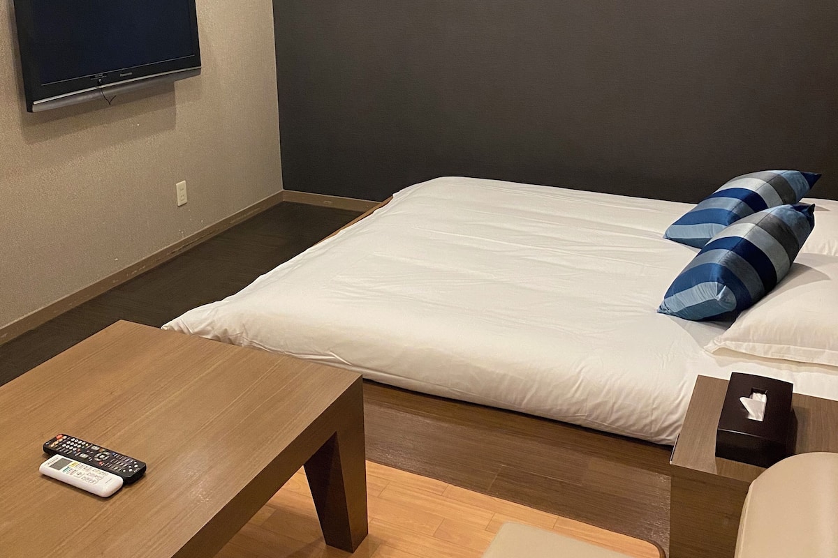 Deluxe-Villa (210 with outdoor Onsen) | Individuell dekoriert, kostenloses WLAN, Bettwäsche