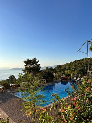Deluxe Room, Balcony, Sea View | View from room