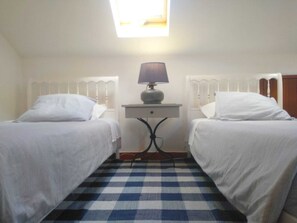 2 bedrooms, desk, iron/ironing board, WiFi
