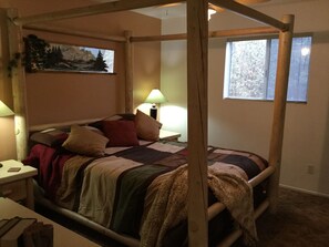 2 dormitorios, tabla de planchar con plancha, wifi y ropa de cama