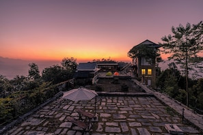 Majoituspaikan julkisivu