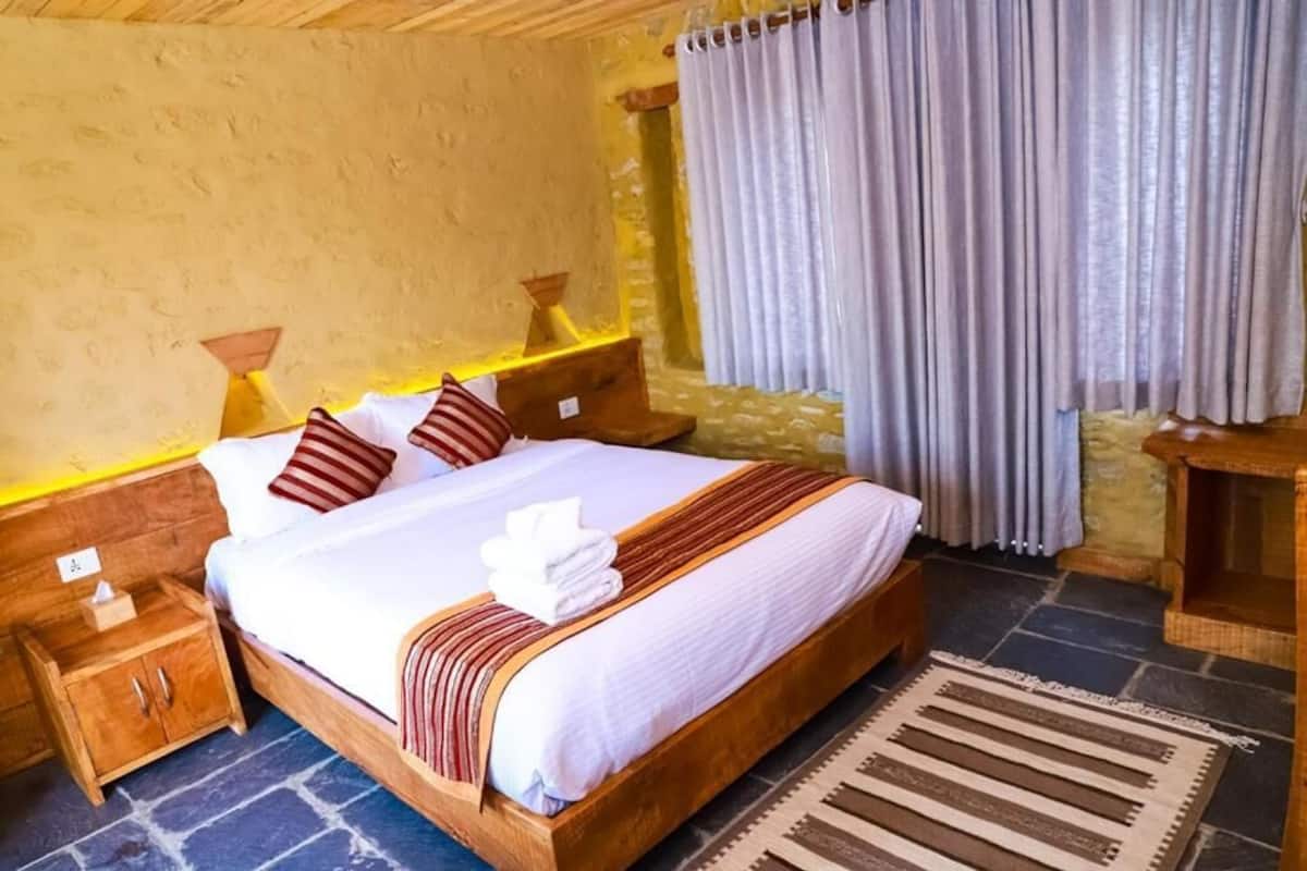 Familienzimmer, 1 Queen-Bett, Kochnische, Bergblick