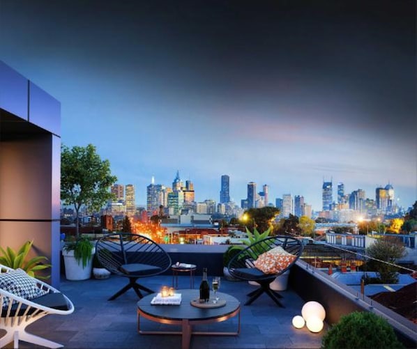 Executive Apartment, 2 Bedrooms | Balcony - Melbourne City Apartments - Mason (Brunswick East)
