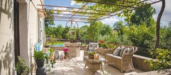 Village Villa M**** with an authentic touch and a pool on Krk