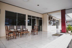 Entrada de la propiedad