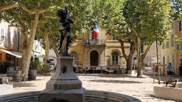 Enceinte de l’hébergement