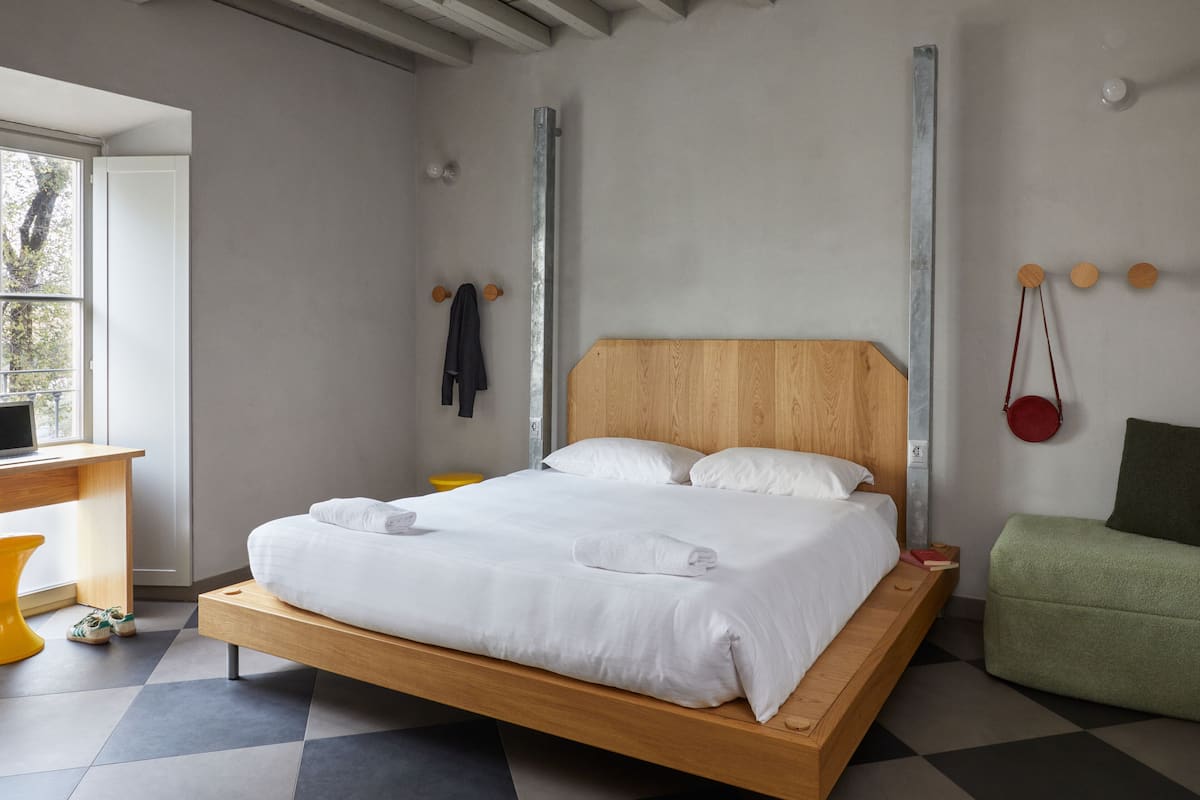 Habitación doble | Ropa de cama y acceso para silla de ruedas