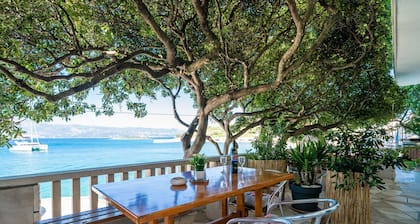 Apartments Nikolina (LU) - Apartment mit 2 Schlafzimmern und Terrasse
